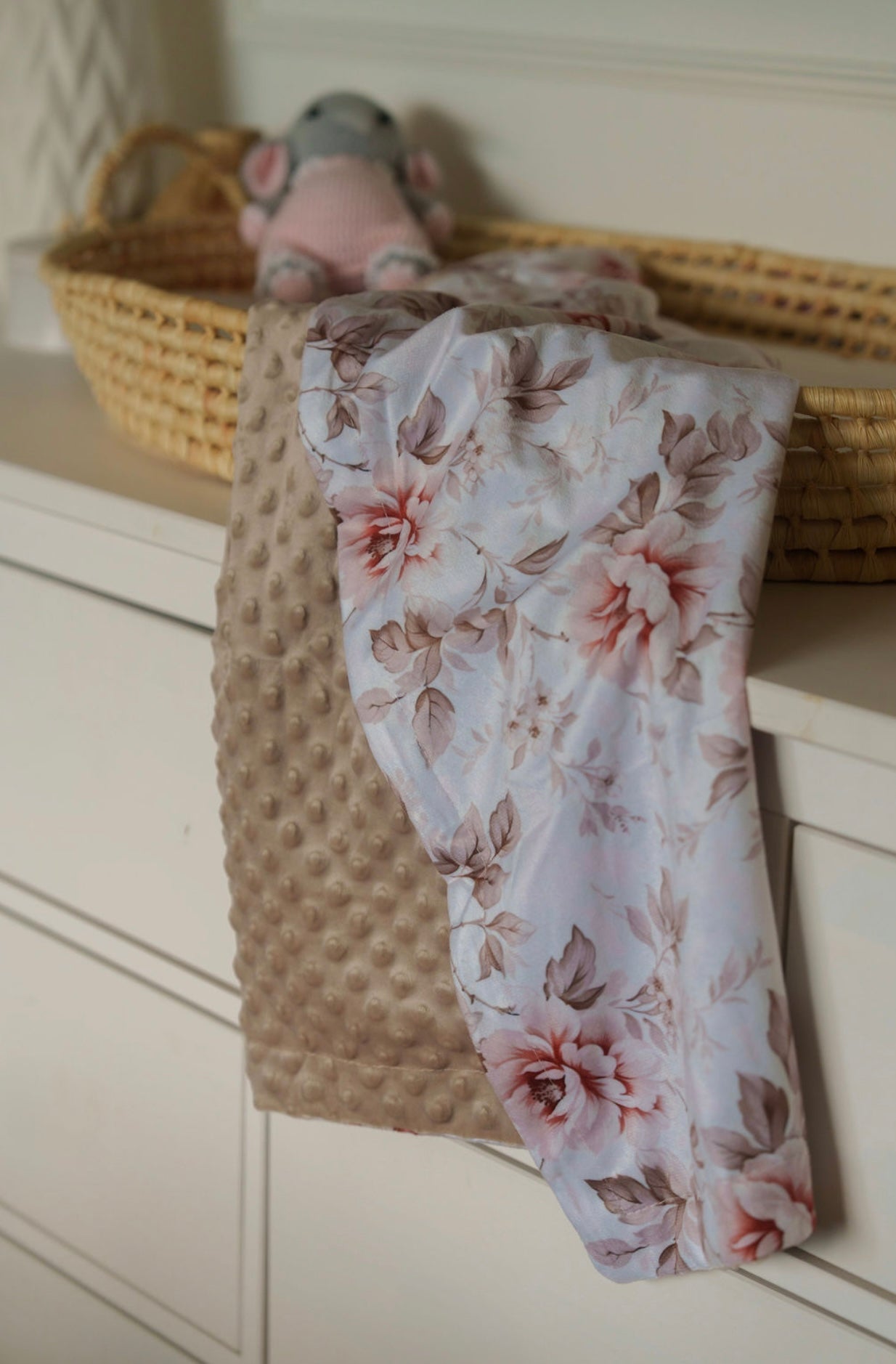Couverture en Minky - Floréa