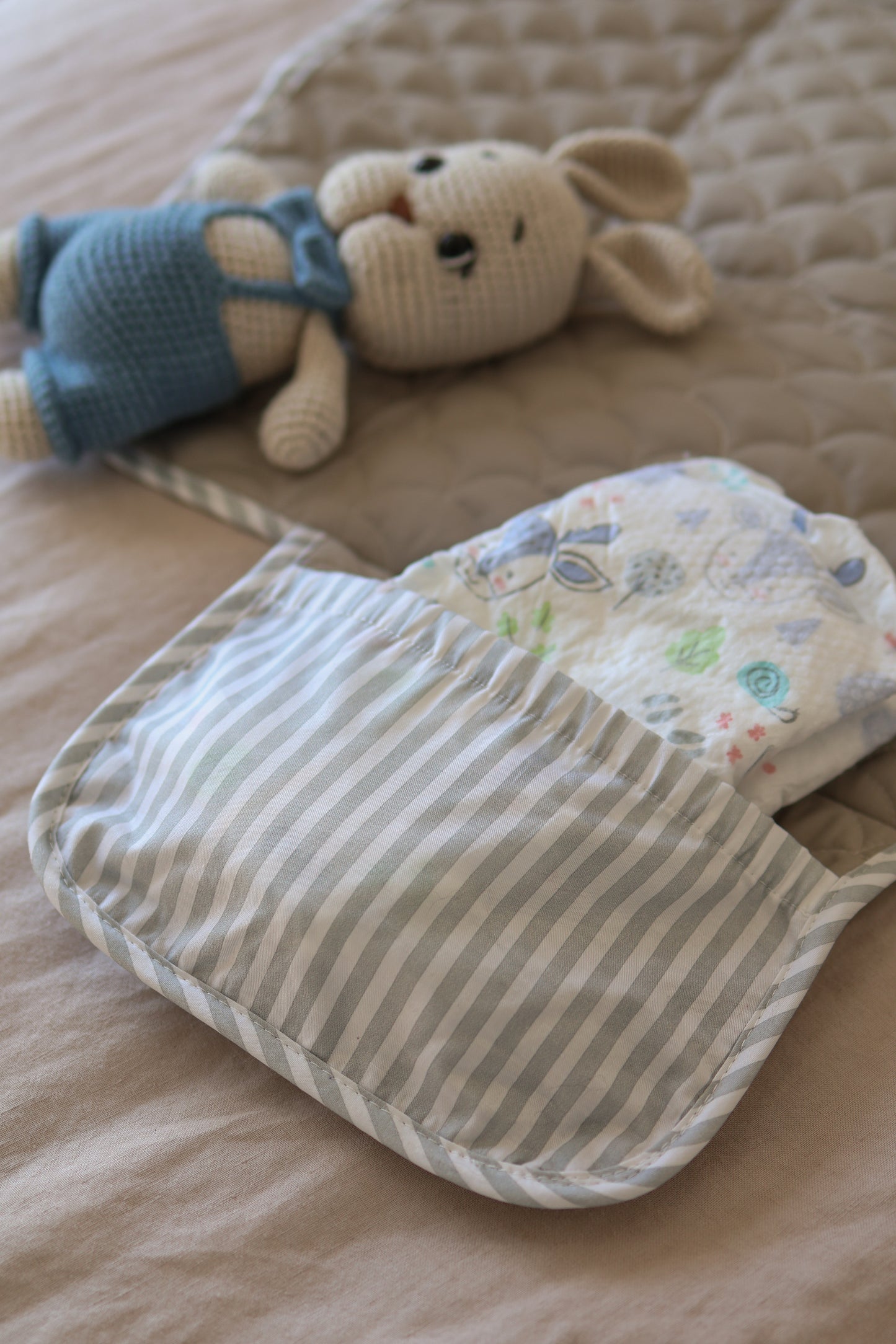 Matelas à langer - Rayures