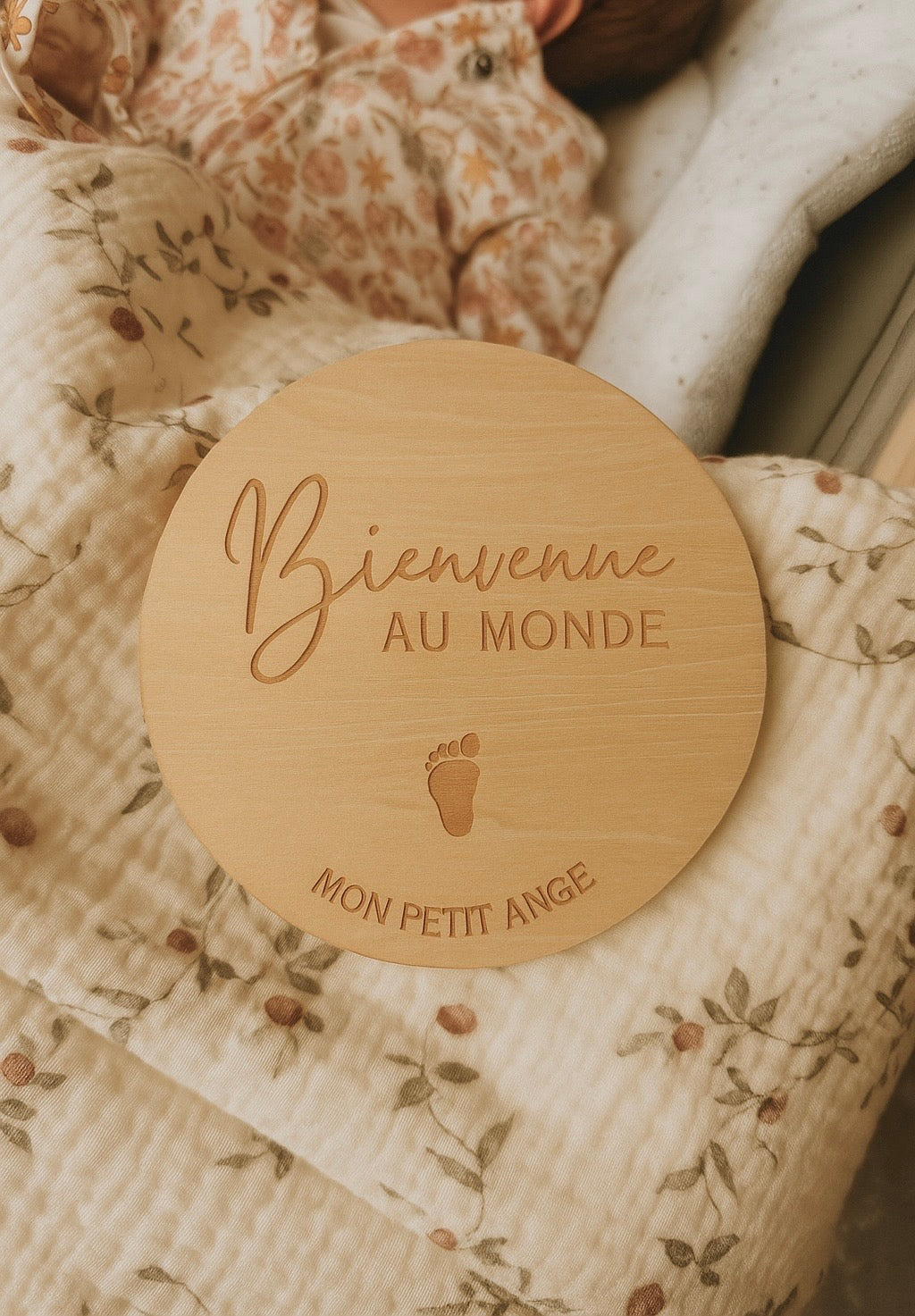 Pastille Bienvenue au Monde