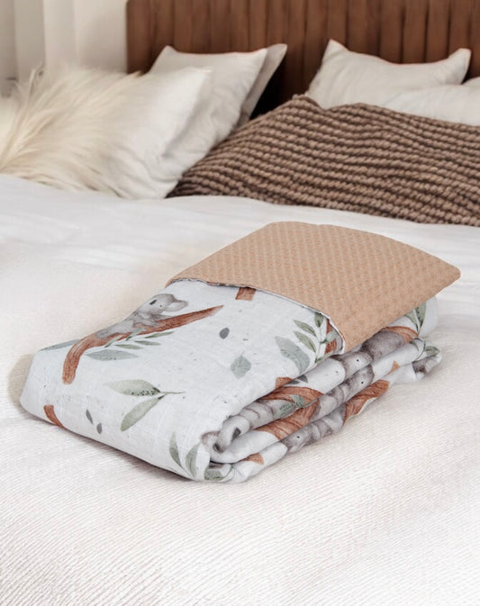 Waffle Blanket - Koala