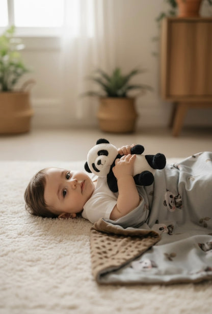Minky Blanket - Panda