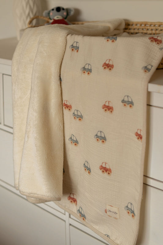 Couverture Ultra Douce - Petites voitures
