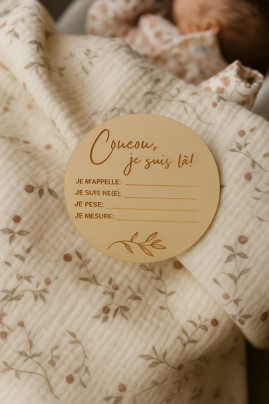 Pastille Bienvenue au Monde