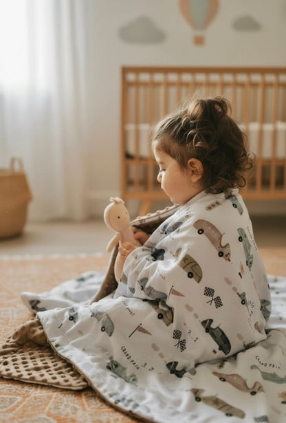 Minky Blanket - Cars 