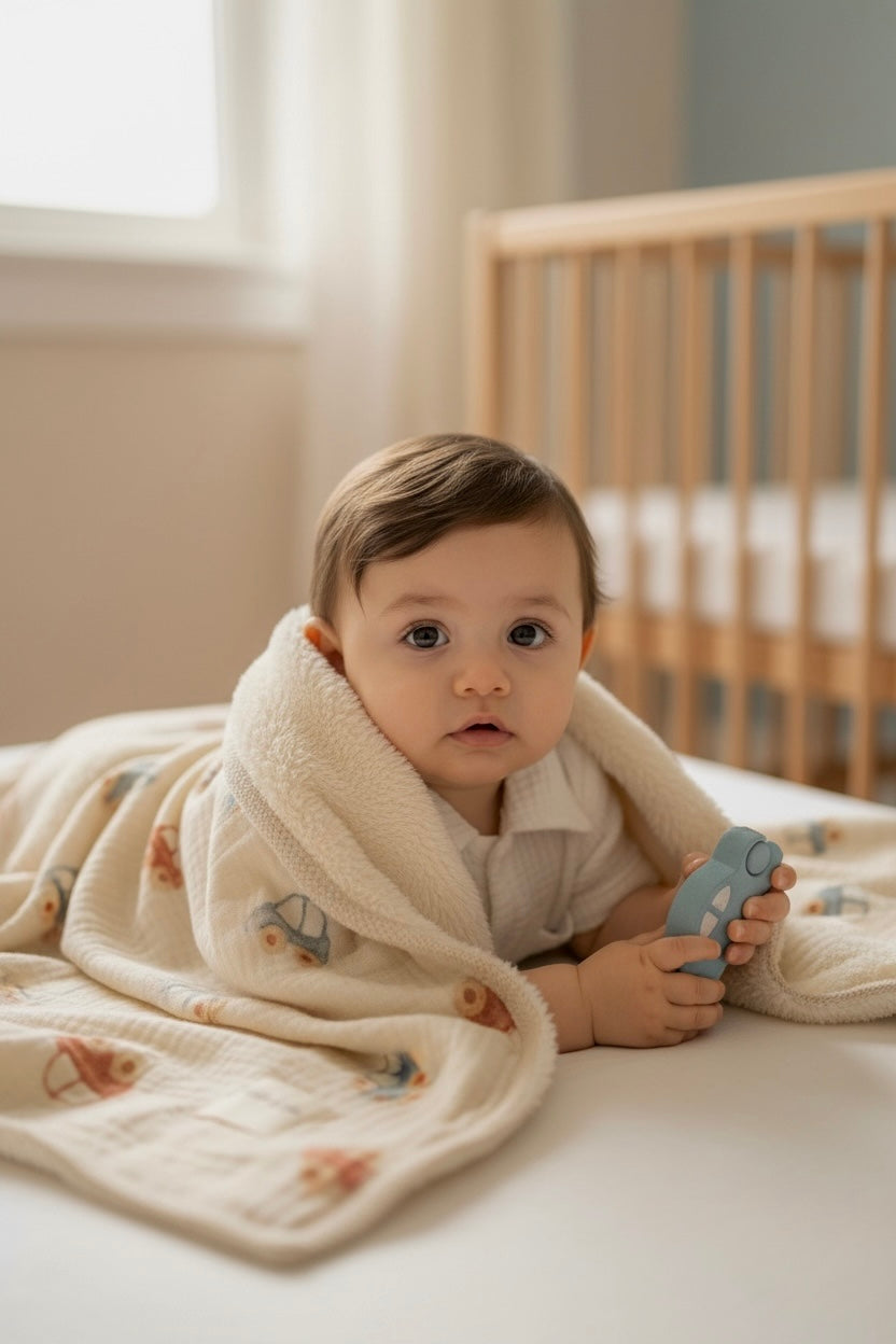 Couverture Ultra Douce - Petites voitures