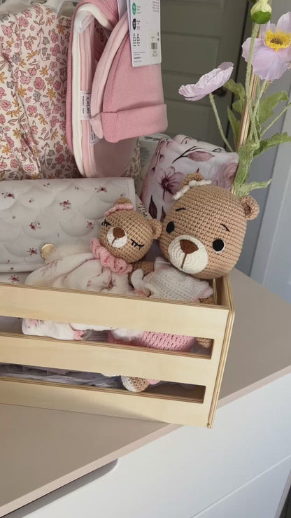 Matelas à langer - Fleurs modernes