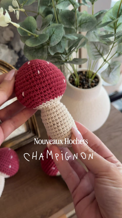Hochet Champignons