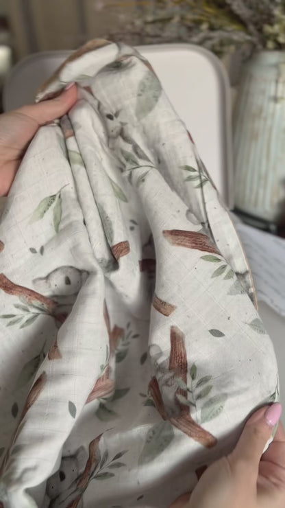 Duo Muslin + Koala waffle